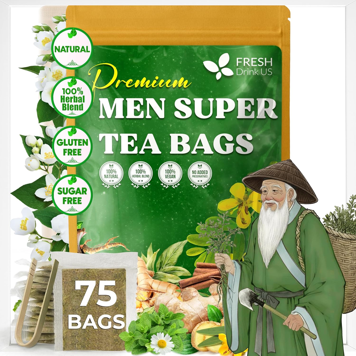 FreshDrinkUS شاي أعشاب - عرض 1