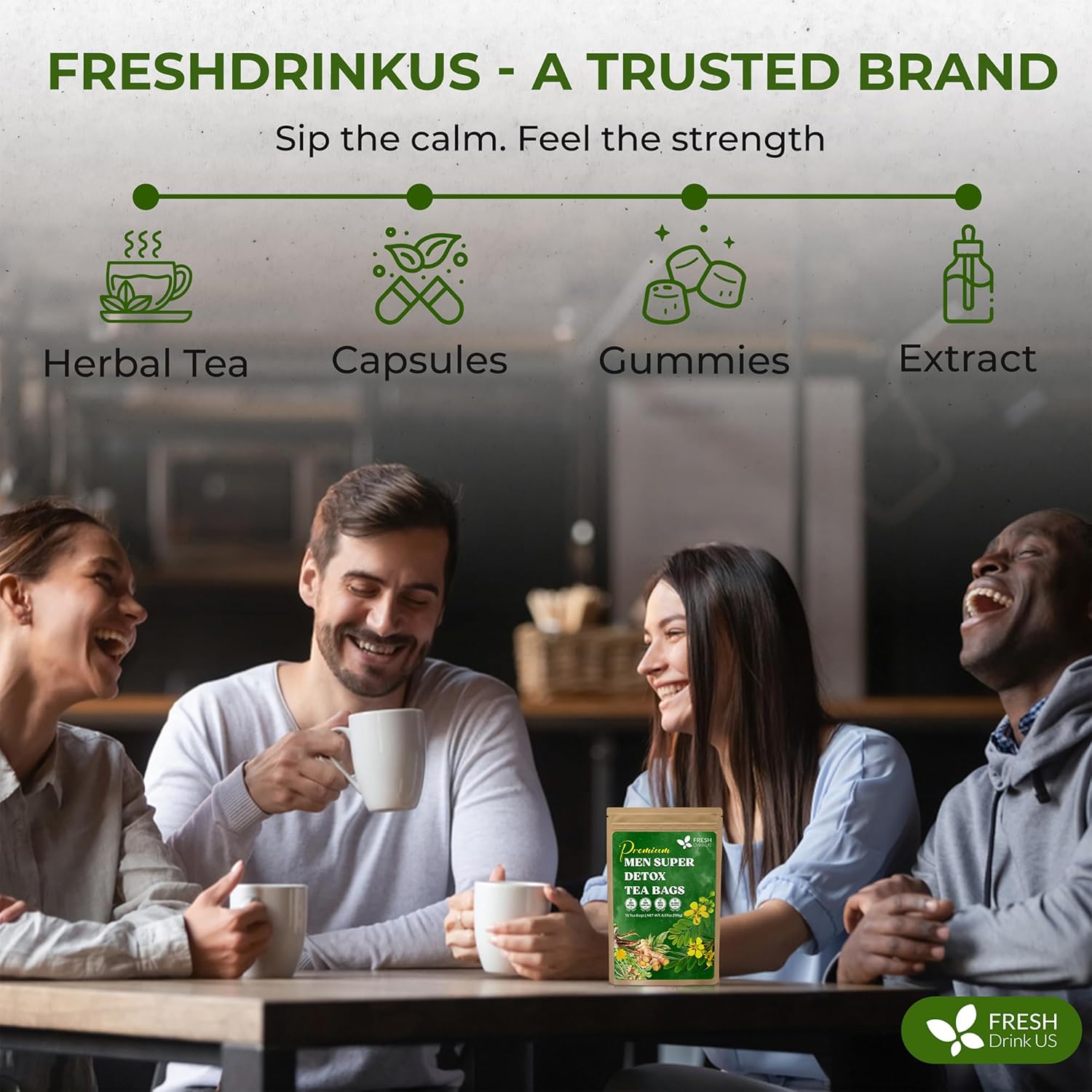 FreshDrinkUS شاي أعشاب - عرض 4